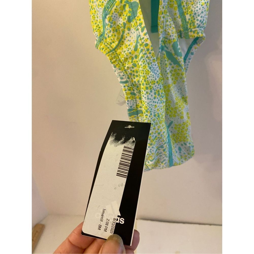 Adidas yellow girls bathingsuit‎ $58 size 10? - Picture 4 of 6